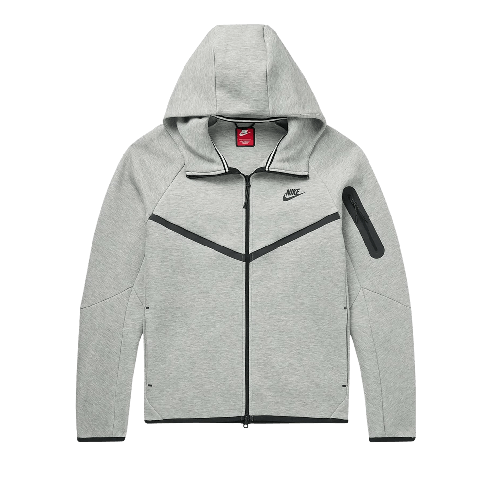Nike Sportswear Tech Fleece Full Zip Hoodie Dark Grey Heather