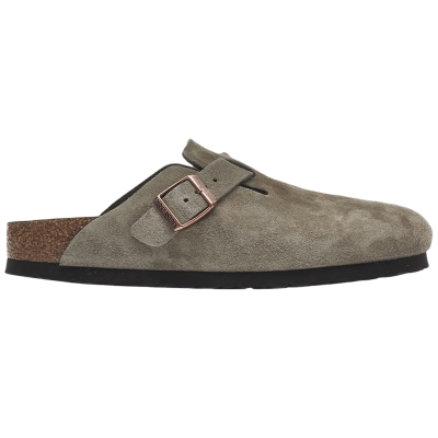 Birkenstock Boston Taupe Narrow Fit