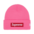 Supreme New Era Box Logo Beanie 'Magenta'
