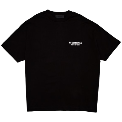 Fear of God Essentials Jersey Crewneck T-Shirt Black
