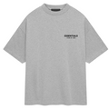 Fear of God Essentials Jersey Crewneck T-Shirt Light Heather Gray