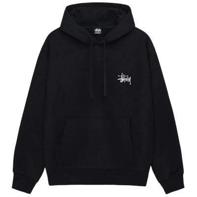 Stussy Basic Hoodie Black