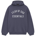 Fear of God Essentials Fleece Hoodie Marine