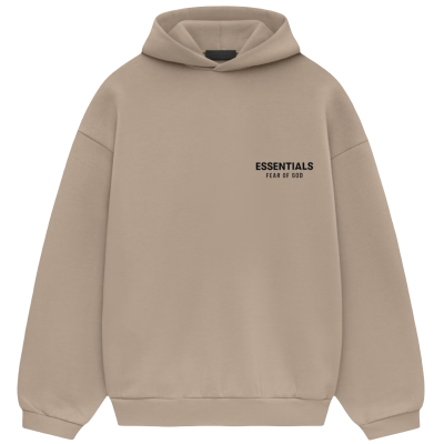 Fear of God Essentials Fleece Hoodie Desert Sand