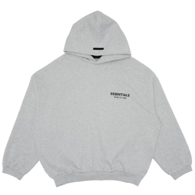 Fear of God Essentials Fleece Hoodie Light Heather Gray