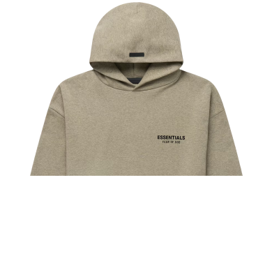 Fear of God Essentials Fleece Hoodie Heather Gray