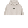 Fear of God Essentials Classic Fleece Hoodie Heather Stone