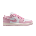 Jordan 1 Low Iced Carmine White (Women's)