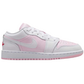 Air Jordan 1 Low Pink Foam Fire Red White