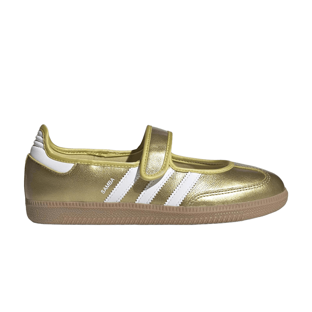 adidas Samba Jane Gold Metallic White (Women's)