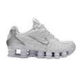 Nike Shox TL White Metallic Silver