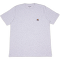 S/s Pocket T-shirt Cotton Sing Ash Heather