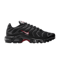 Nike Air Max Plus Black University Red Metallic Silver