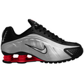 Nike Shox R4 Black Metallic Silver 2025
