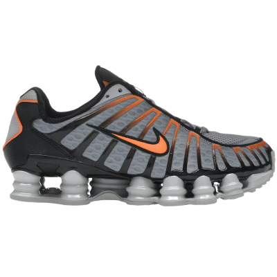 Nike Shox TL Light Smoke Grey Black Bright Mandarin