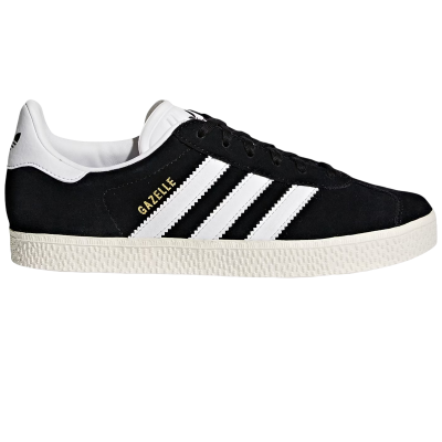 Adidas Gazelle Core Black Cloud White Gold Metallic