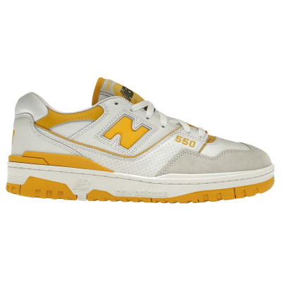 New Balance 550 White Sea Salt Varsity Gold