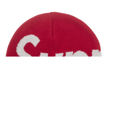 Supreme Big Logo Beanie FW25 Red