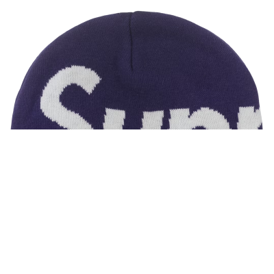 Supreme Big Logo Beanie FW25 Purple