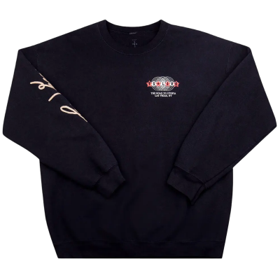 Travis Scott Road to Utopia Las Vegas Crewneck Black