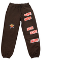 Travis Scott Road to Utopia Las Vegas Jackpot Sweatpants Brown