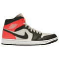 Air Jordan 1 Mid Newsprint Light Orewood Brown