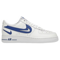 Nike Air Force 1 Low '07 FM Cut Out Swoosh White Game Royal