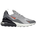 Nike Air Max 270 Grey Fog Team Orange Sail