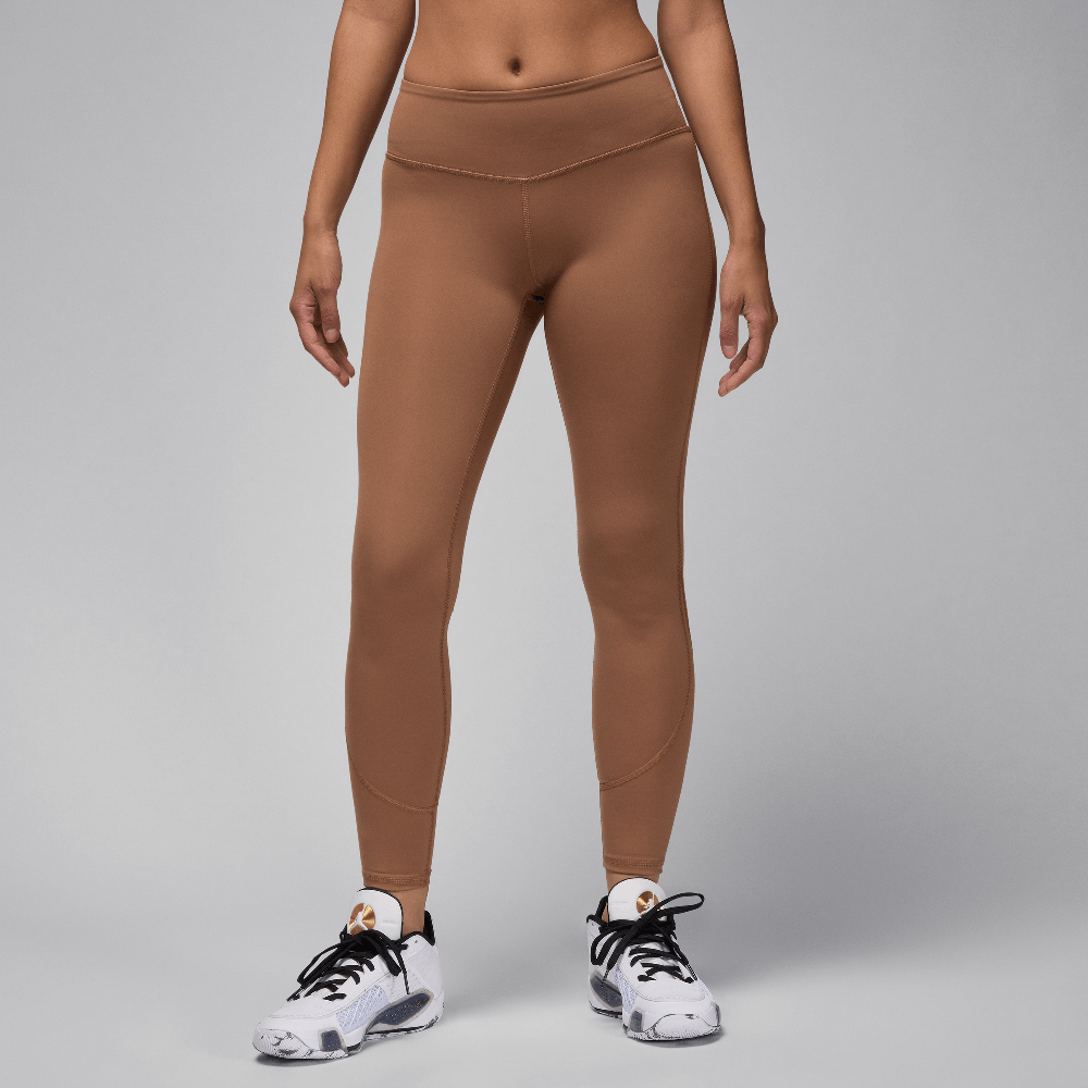 Jordan Sport Women's Leggings Archaeo Brown/White