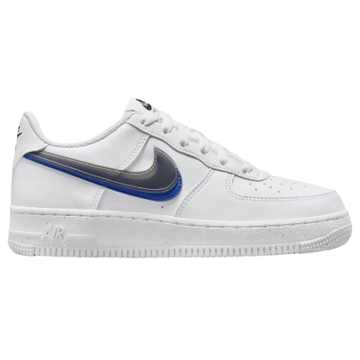 Nike Air Force 1 Low Impact Next Nature Double Swoosh White Black Blue