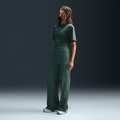 Nike Sportswear Everything Wovens Women's Mid-Rise Open-Hem Pants Vintage Green/Sail