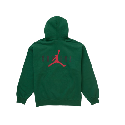 Supreme Jordan Hooded Sweatshirt Green FW24