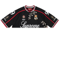 Supreme Floral Soccer Jersey Black