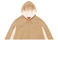 Supreme Piping Zip Up Hooded Sweatshirt Brown