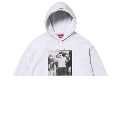 Supreme ANTIHERO Hooded Sweatshirt FW25 Ash Grey