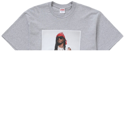Supreme Playboi Carti Tee Heather Grey