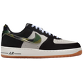 Nike Air Force 1 Low 07 LV8 Black Patent Camo Swoosh