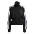 Adidas Smocked Firebird Track Top Black