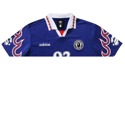 Adidas x BAPE Flame Jersey Blue