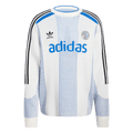 Adidas Blokecore Longsleeve Light Weight Pullover White Blue