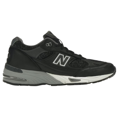 New Balance 991 MiUK Black Magnet Smoked Pearl