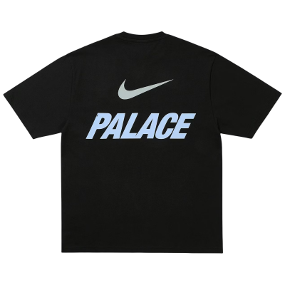 Palace x Nike Font Swoosh T-shirt Black