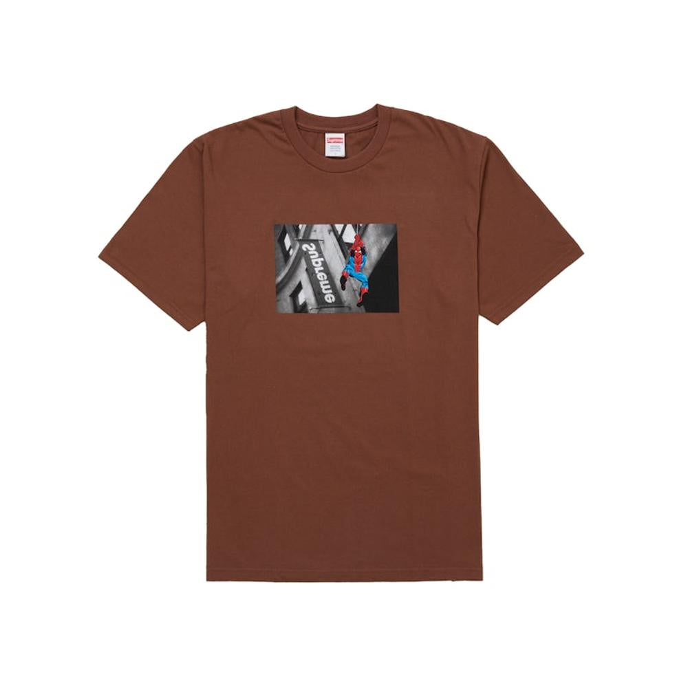Supreme Spider-Man Tee Brown