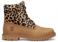 Timberland 6" Premium Boot Leopard Print Beige Nubuck