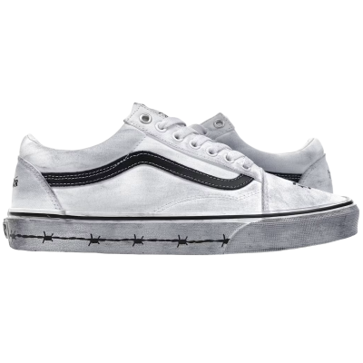 Vans Old Skool Travis Barker Dues Paid White