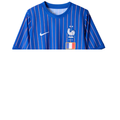 Nike x Jacquemus x France Pre Match Jersey Blue Stripe