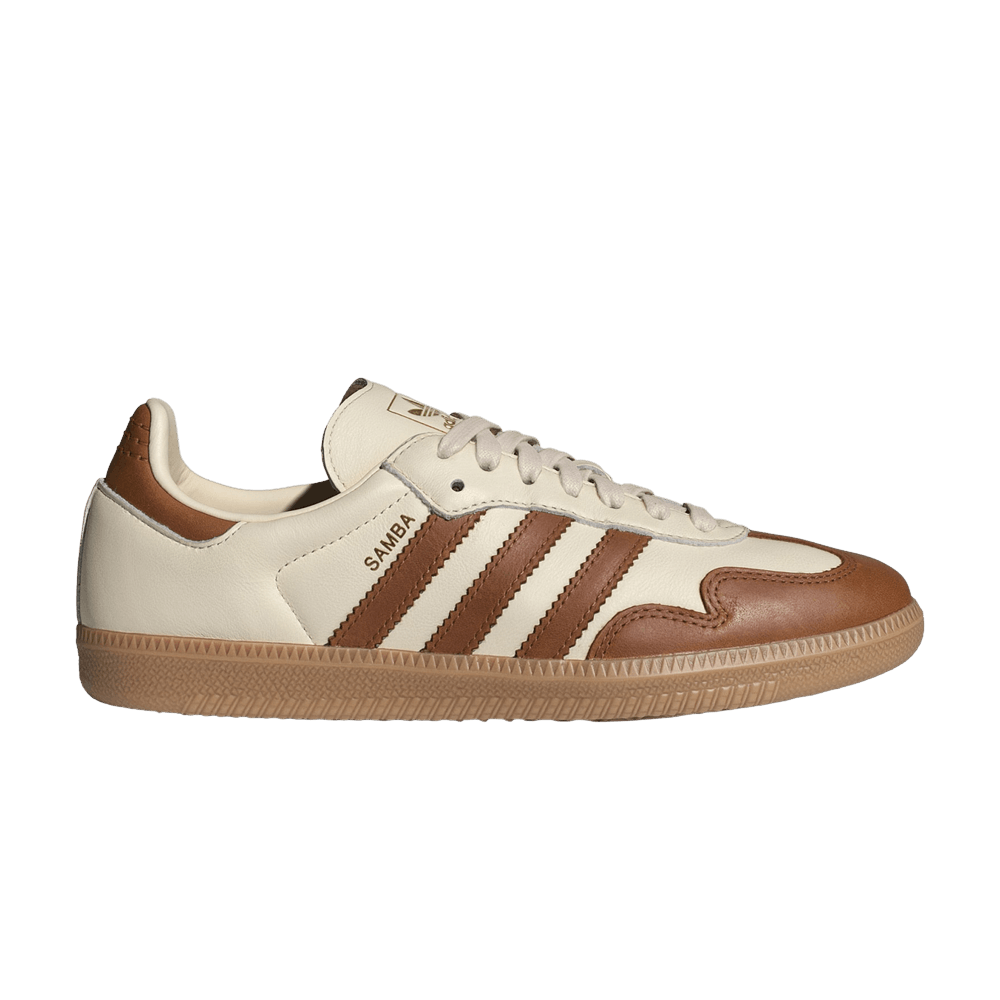 adidas Samba OG Wonder White Dusky Bronze (Women's)