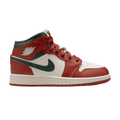 Jordan 1 Mid Redstone Midnight Green (GS)