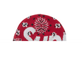 Supreme Bandana Big Logo Beanie Red